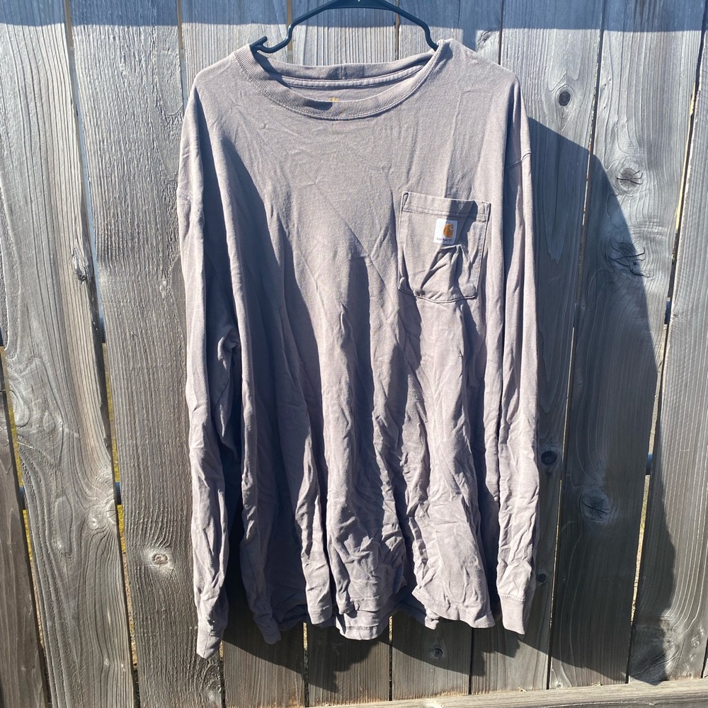 Carhartt Long Sleeve Shirt Size XL Tall